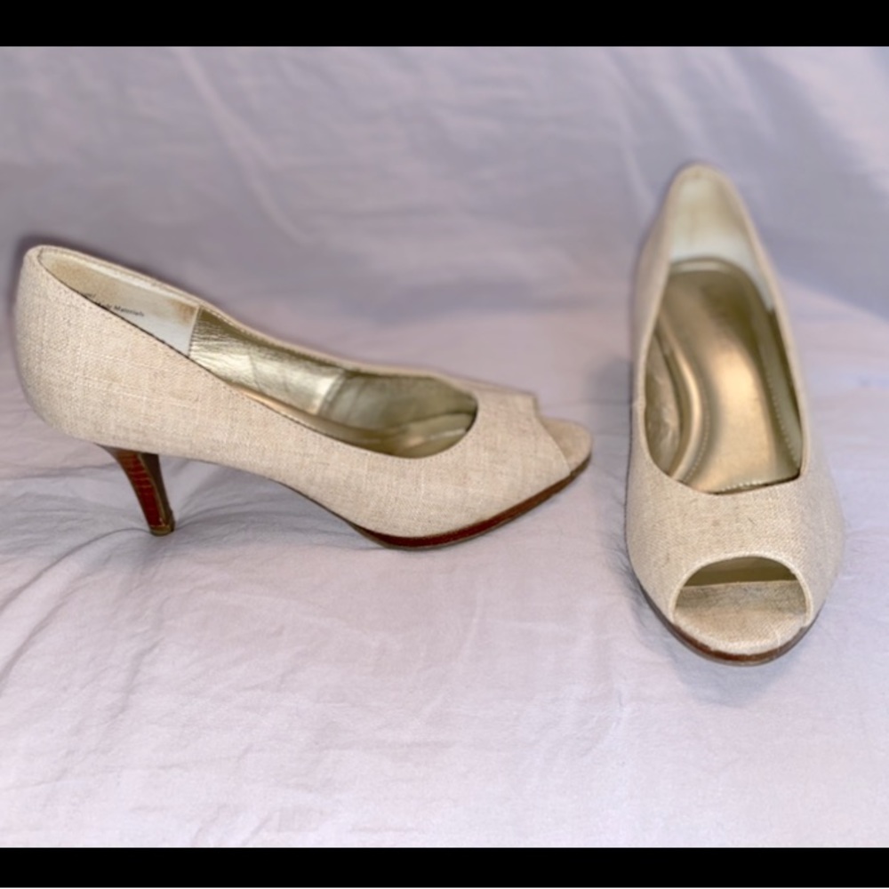 Kelly & Katie Peep Toe Heels